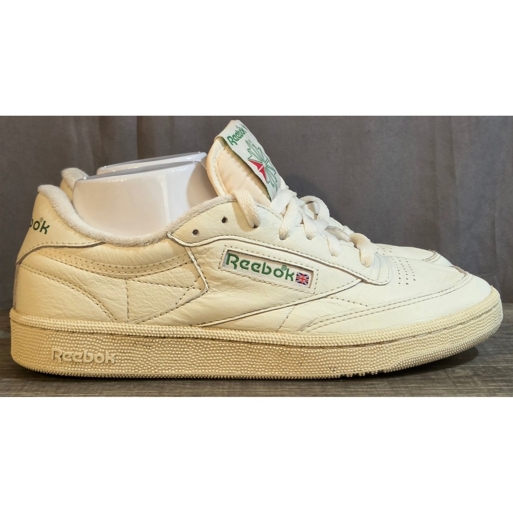 Vintage Reebok Club C 85 Sneakers Women's Size 9.5 White